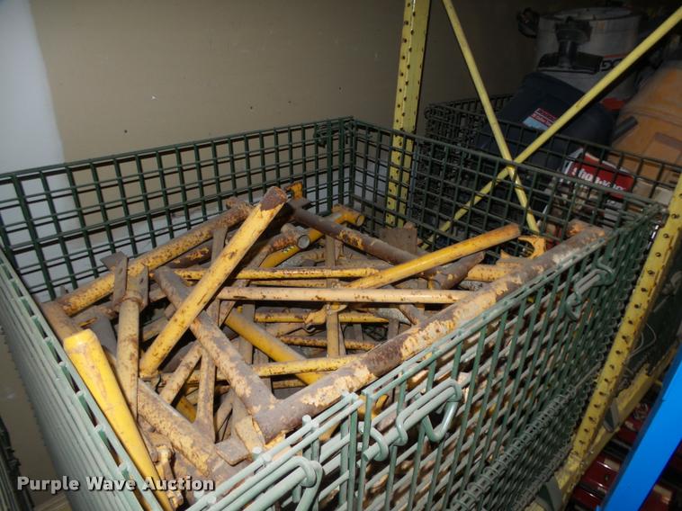 image for item CA9255 (3) bins of scaffolding accessories