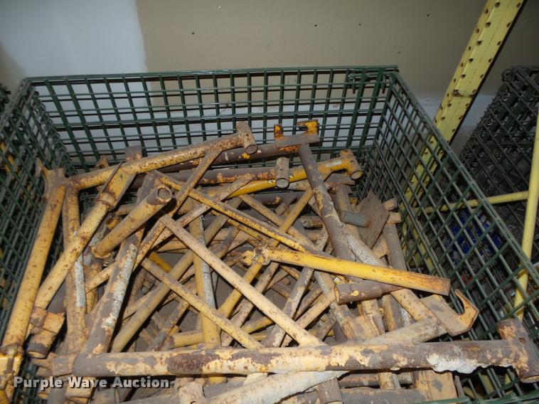 image for item CA9255 (3) bins of scaffolding accessories
