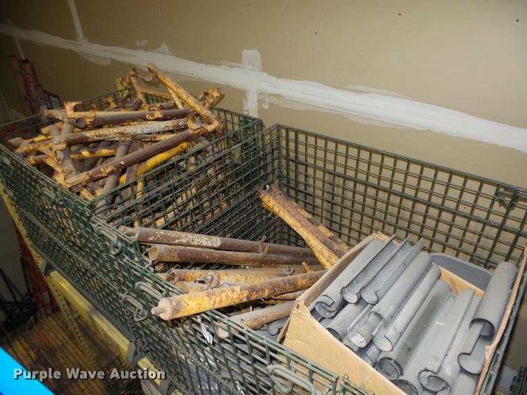 image for item CA9256 (3) bins of scaffolding accessories