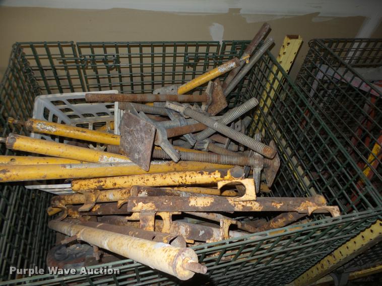 image for item CA9256 (3) bins of scaffolding accessories