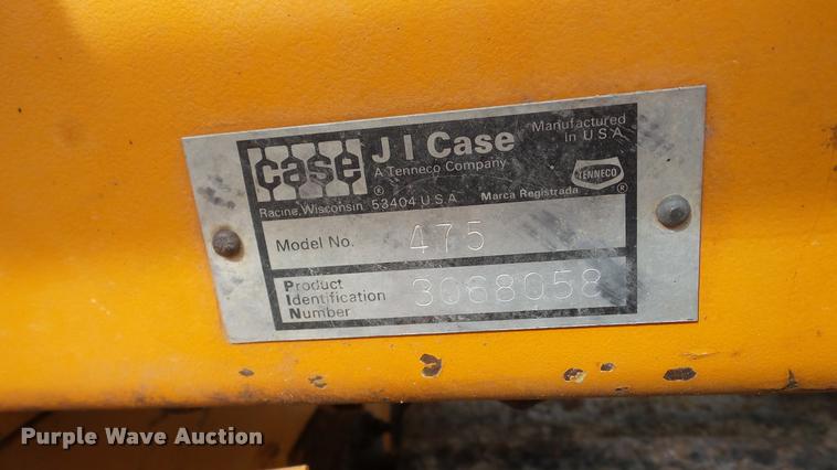 image for item DA2901 1978 Case 475 cable plow