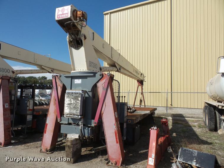 image for item DA3751 2000 Terex BT3800 crane bed