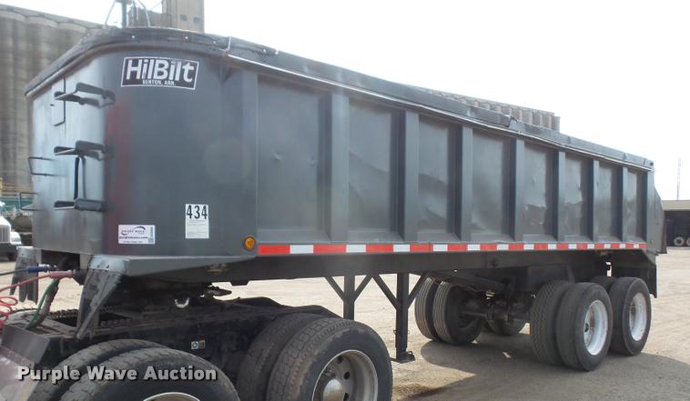 image for item DA3966 1997 Hilbilt end dump trailer