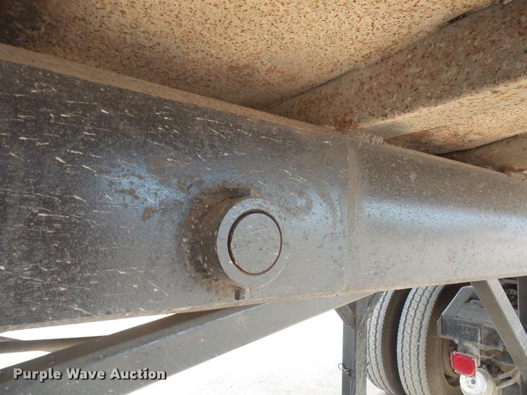 image for item DA3966 1997 Hilbilt end dump trailer