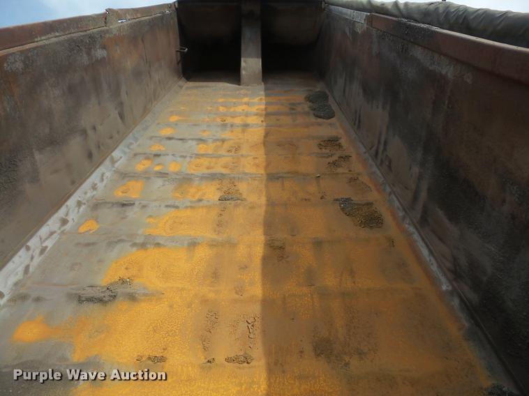 image for item DA3966 1997 Hilbilt end dump trailer