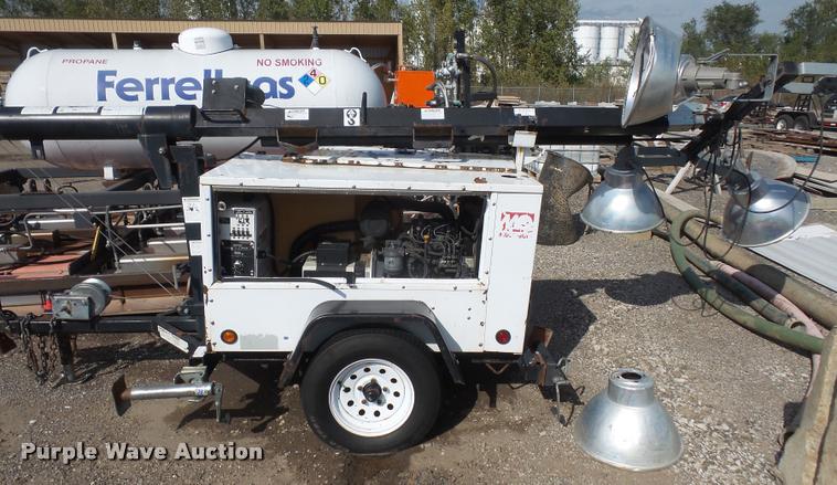 image for item DA3967 Multiquip Nighthawk LT12 air compressor