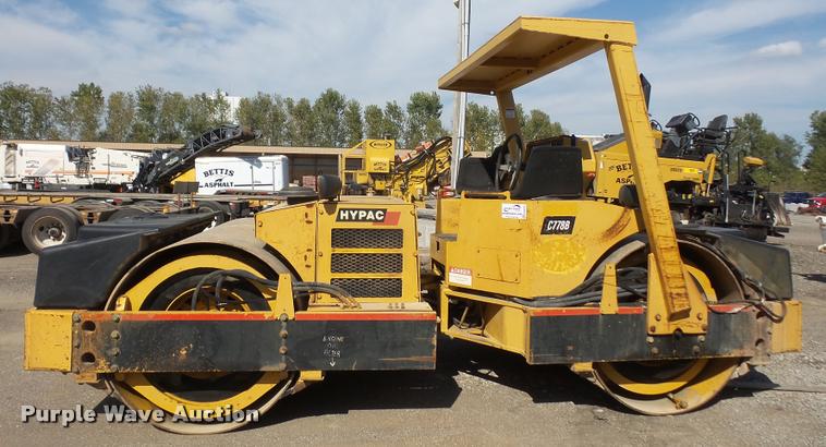 image for item DA3973 Hypac C778B double drum vibratory roller