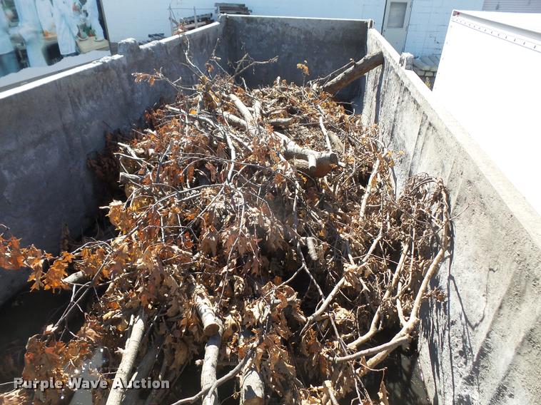 image for item DA3975 1998 Hilbilt end dump trailer