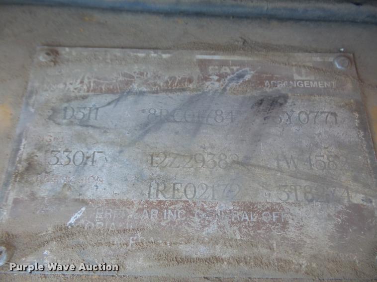 image for item DA3987 1989 Caterpillar D5H dozer