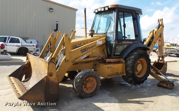 image for item K1087 1997 Case 580 Super L backhoe
