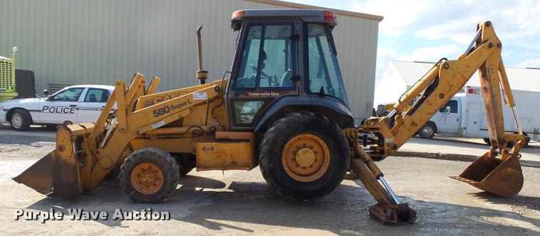 image for item K1087 1997 Case 580 Super L backhoe
