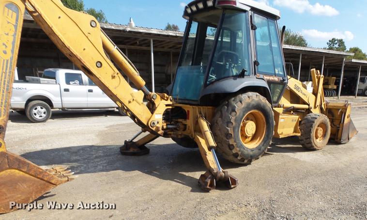 image for item K1087 1997 Case 580 Super L backhoe