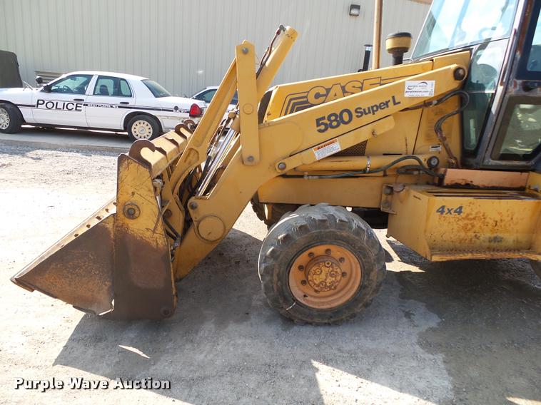 image for item K1087 1997 Case 580 Super L backhoe