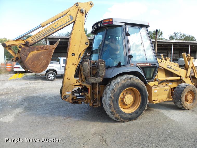image for item K1087 1997 Case 580 Super L backhoe