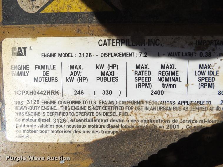 image for item K1089 2001 Freightliner FL80 digger derrick truck