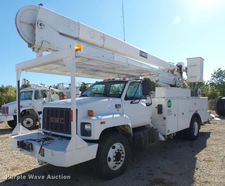 image for item K1092 1999 GMC C7500 bucket truck
