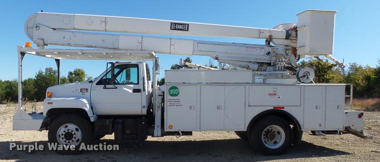 image for item K1092 1999 GMC C7500 bucket truck