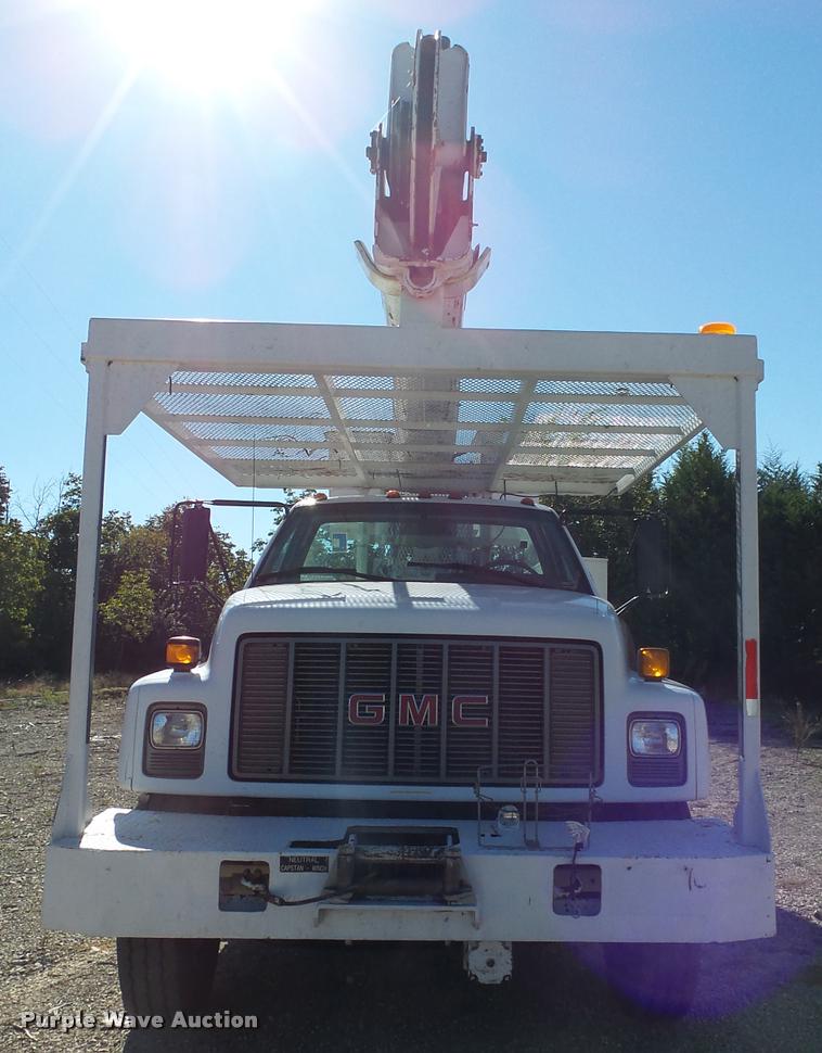 image for item K1092 1999 GMC C7500 bucket truck
