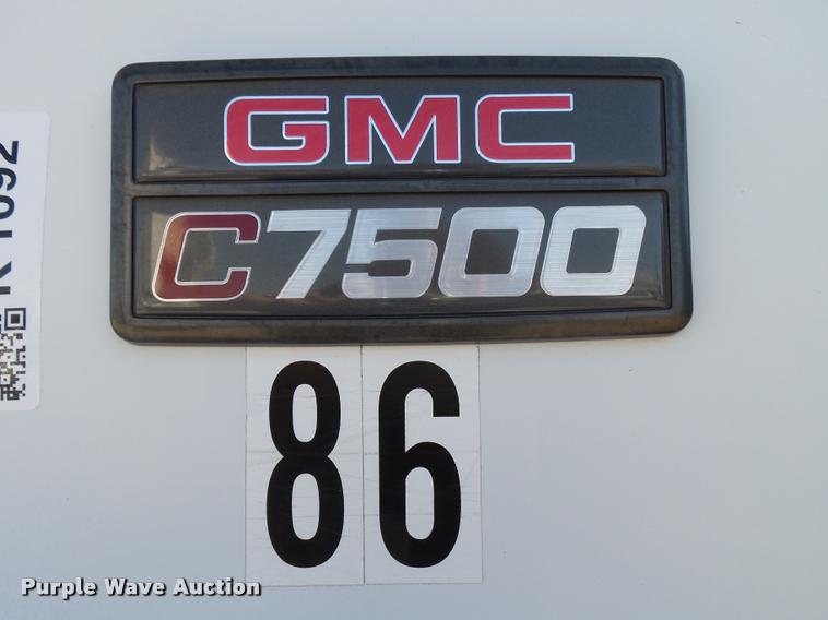 image for item K1092 1999 GMC C7500 bucket truck