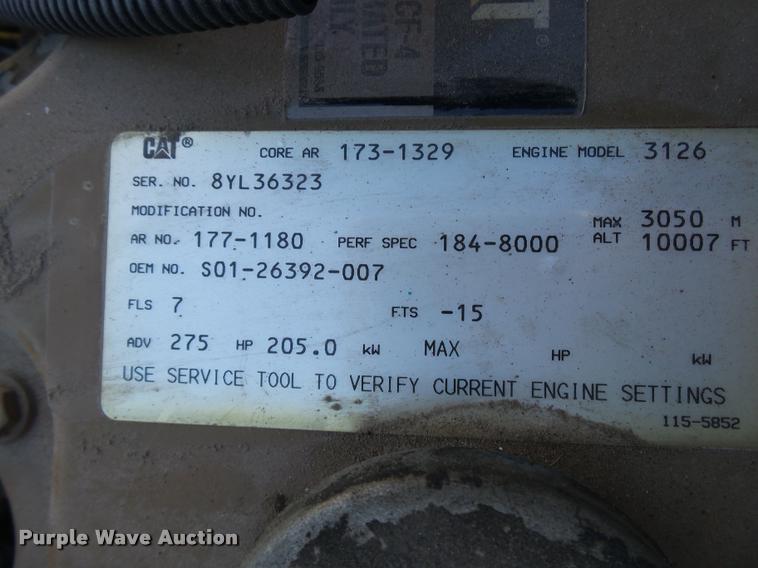 image for item K1093 2000 Freightliner FL80 pressure digger truck