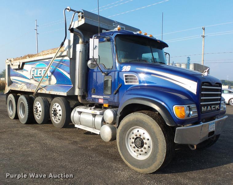image for item K1477 2007 Mack CV713 dump truck