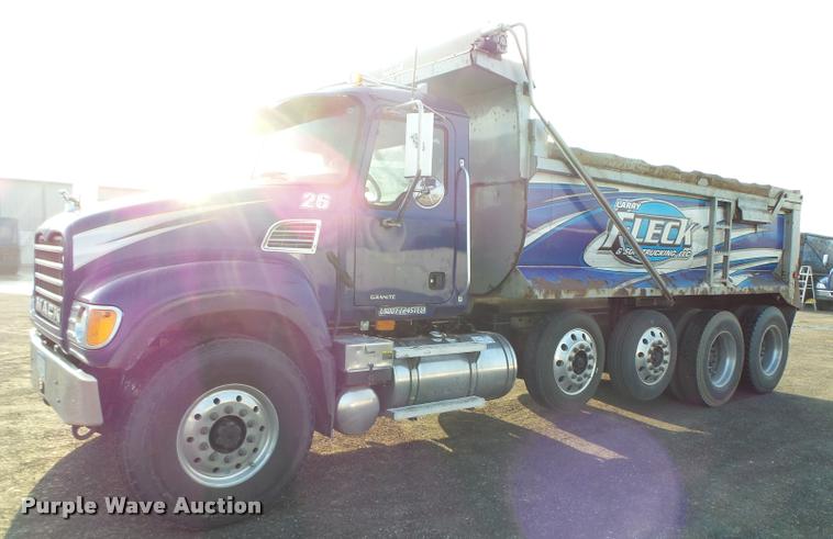 image for item K1477 2007 Mack CV713 dump truck