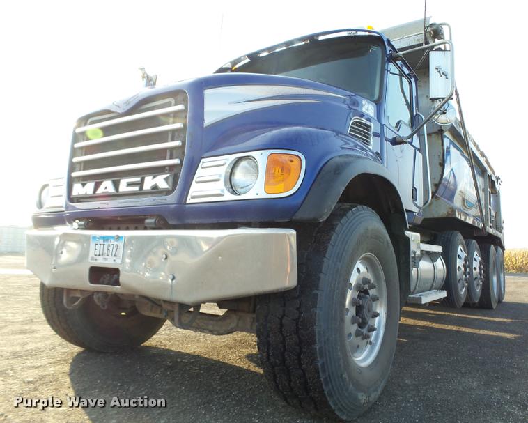 image for item K1477 2007 Mack CV713 dump truck