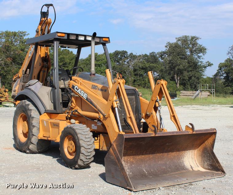 image for item K1950 2006 Case 580 Super M Series II backhoe