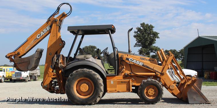 image for item K1950 2006 Case 580 Super M Series II backhoe