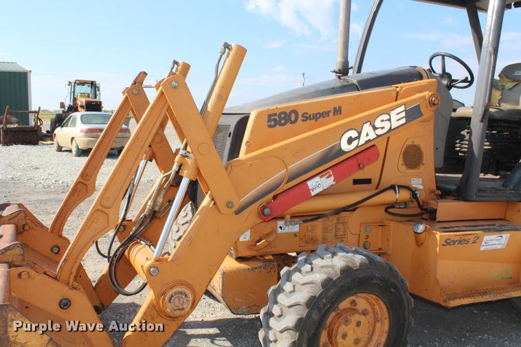 image for item K1950 2006 Case 580 Super M Series II backhoe