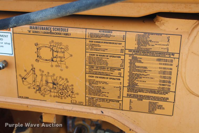 image for item K1950 2006 Case 580 Super M Series II backhoe