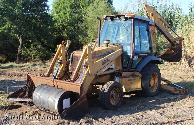 image for item K1953 Case 580L backhoe