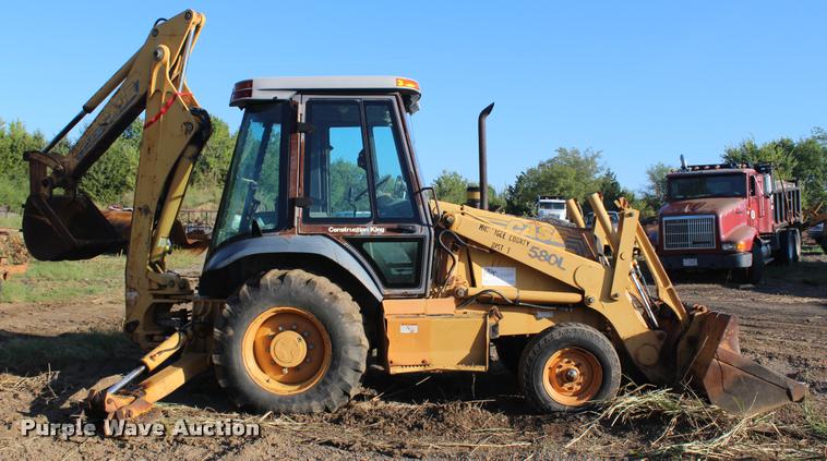 image for item K1953 Case 580L backhoe