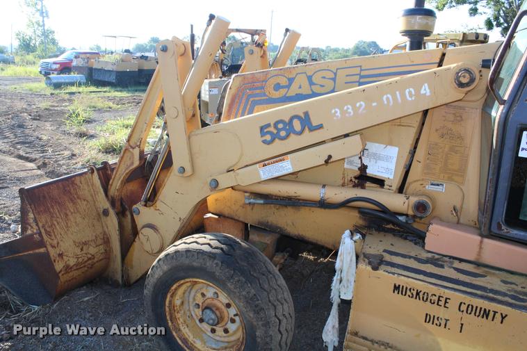 image for item K1953 Case 580L backhoe