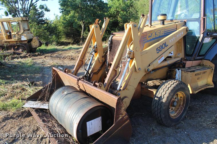 image for item K1953 Case 580L backhoe