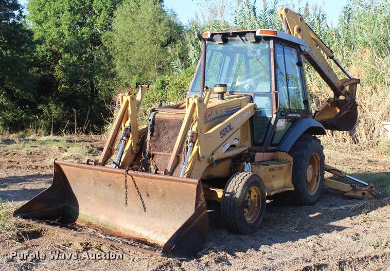 image for item K1953 Case 580L backhoe