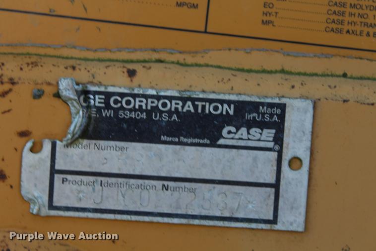image for item K1953 Case 580L backhoe