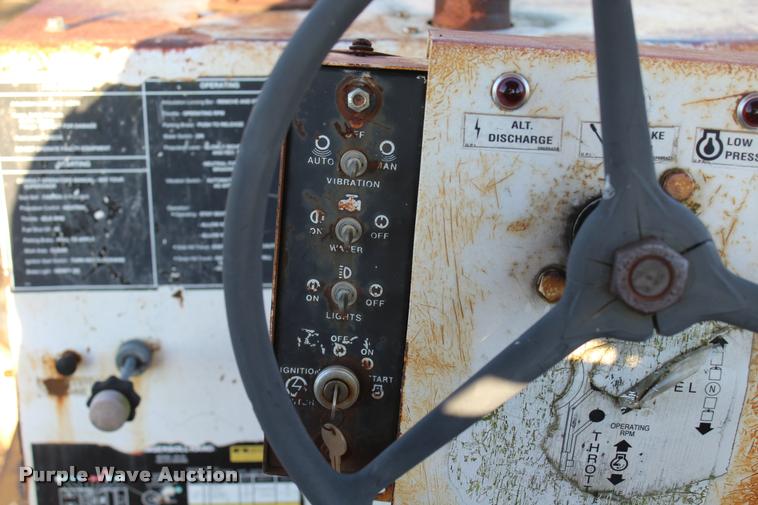 image for item K1955 Ingersoll Rand DA30 double drum vibratory roller