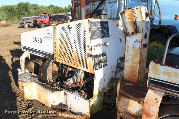 image for item K1955 Ingersoll Rand DA30 double drum vibratory roller