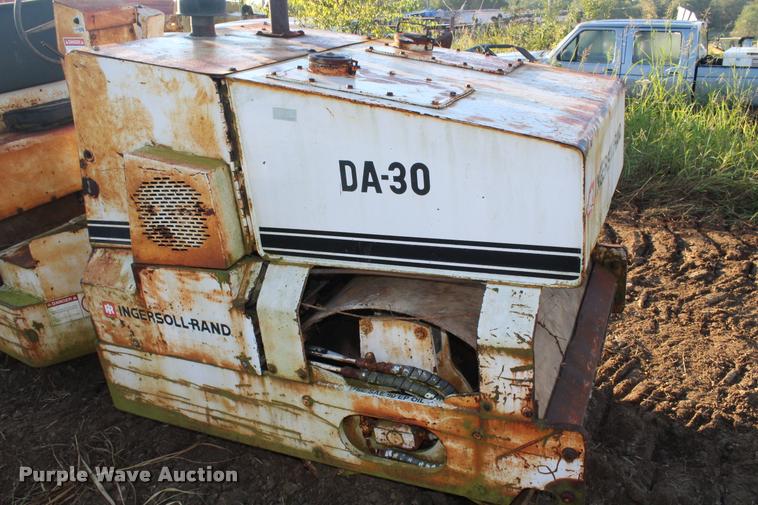 image for item K1955 Ingersoll Rand DA30 double drum vibratory roller