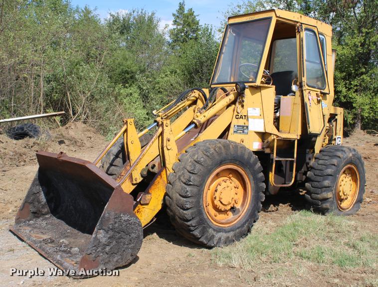 image for item K1963 1978 Caterpillar 910 wheel loader