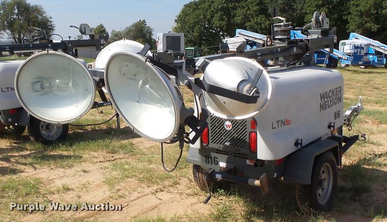 image for item K3004 2012 Wacker Neuson LTN6 light plant