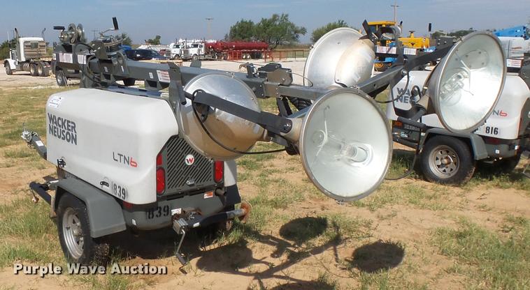 image for item K3005 2012 Wacker Neuson LTN6 light plant