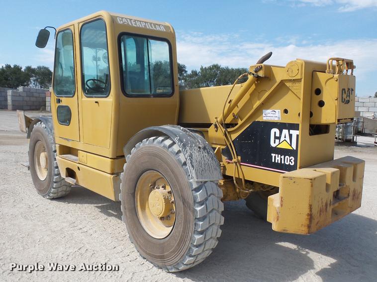 image for item K3709 1999 Caterpillar TH103 telehandler