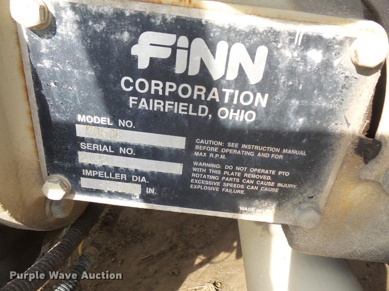 image for item K3713 Finn T60 hydro seeder