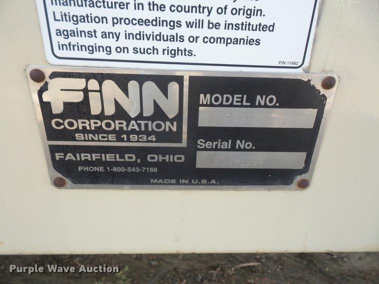 image for item K3713 Finn T60 hydro seeder