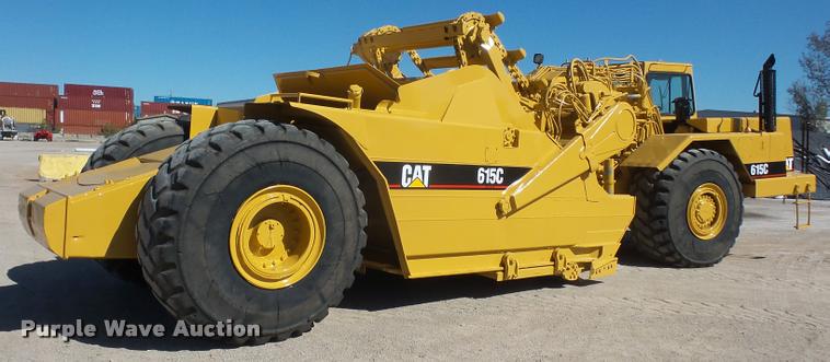 image for item K3729 2003 Caterpillar 615C Series II elevating scraper