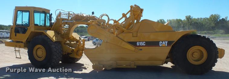image for item K3729 2003 Caterpillar 615C Series II elevating scraper