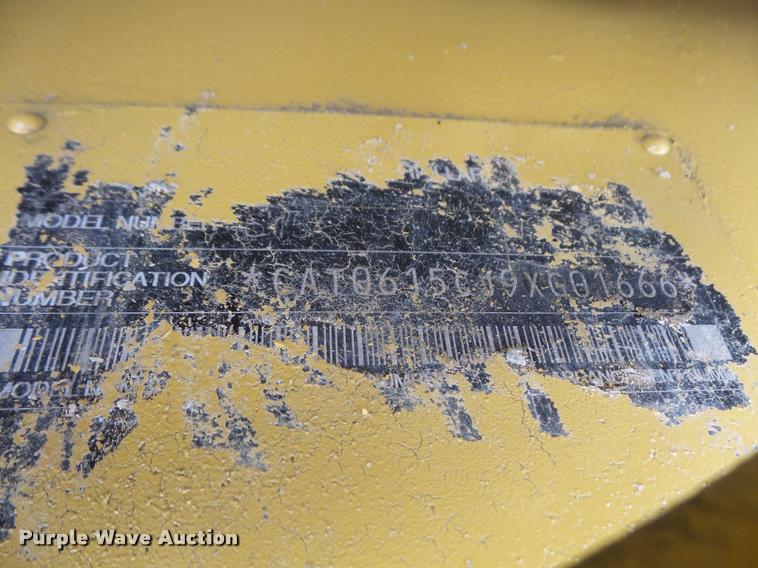 image for item K3729 2003 Caterpillar 615C Series II elevating scraper