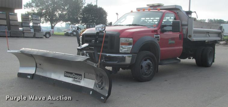 image for item K4226 2008 Ford F450 Super Duty XL dump truck